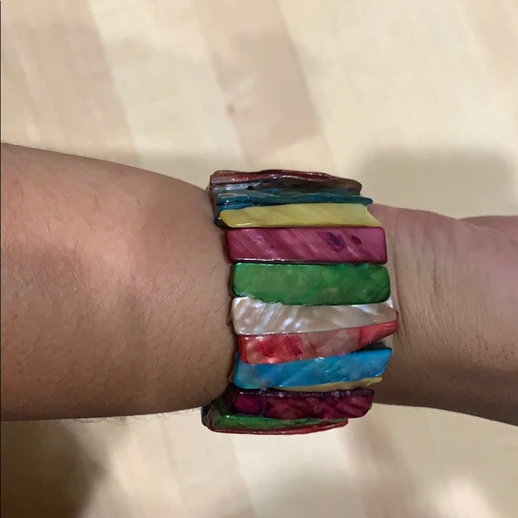 Mother of pearl bracelet - Picture 4 of 6